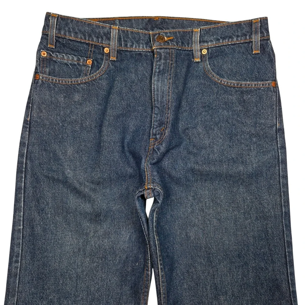 Vtg 90s Levi's 505 Jeans Mens 36x32‎ Fits 34×32 Blue Straight Leg Vintage 1998